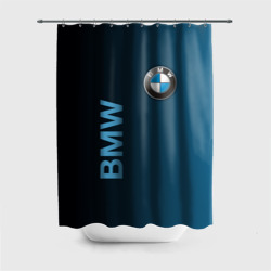 Штора 3D для ванной BMW