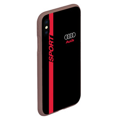 Чехол для iPhone XS Max матовый Audi sport - фото 2