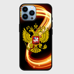 Чехол для iPhone 14 Pro Max Герб РФ collection line