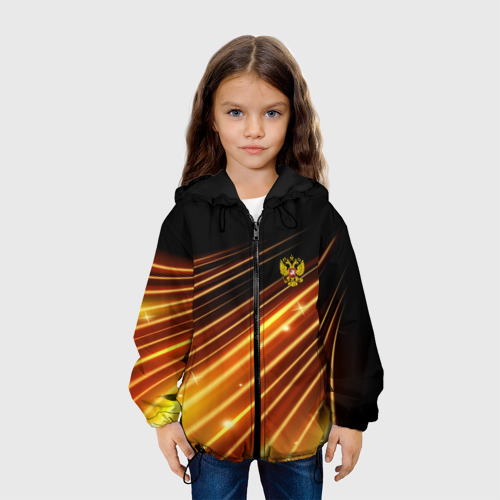 Детская куртка 3D Russia Sport 2018 uniform, цвет черный - фото 4