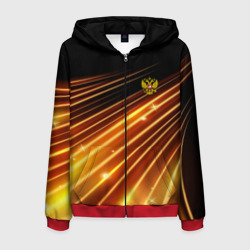 Мужская толстовка 3D на молнии Russia Sport 2018 uniform