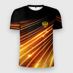 Мужская футболка 3D Slim Russia Sport 2018 uniform