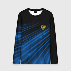 Мужской лонгслив 3D Russia Sport 2018 uniform