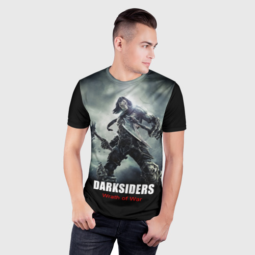 Мужская футболка 3D Slim Darksiders: Wrath of War - фото 3