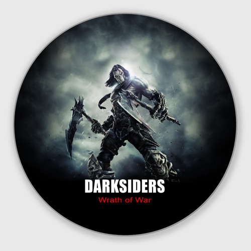 Круглый коврик для мышки Darksiders: Wrath of War