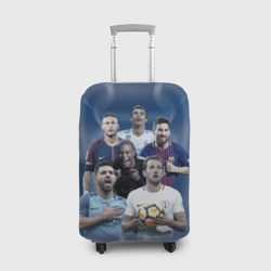 Чехол для чемодана 3D Звезды футбола