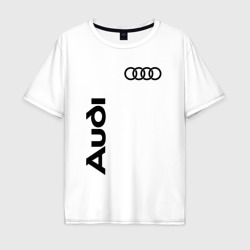 Мужская футболка хлопок Oversize Audi