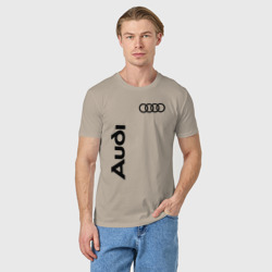 Мужская футболка хлопок Audi - фото 2