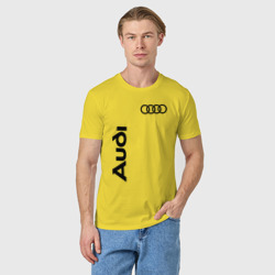Мужская футболка хлопок Audi - фото 2