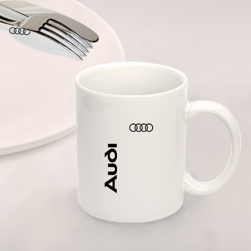 Набор: тарелка + кружка Audi - фото 2