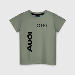 Детская футболка хлопок Audi