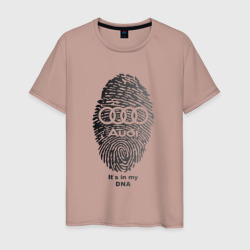 Мужская футболка хлопок Audi it's in my DNA