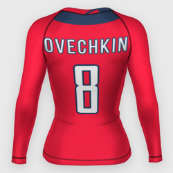 Женский рашгард 3D Ovechkin Washington Capitals Red