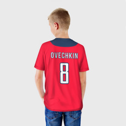 Детская футболка 3D Ovechkin Washington Capitals Red - фото 2