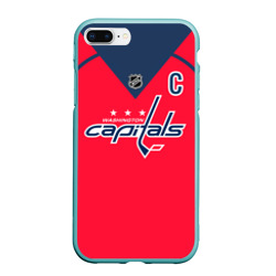 Чехол для iPhone 7Plus/8 Plus матовый Ovechkin Washington Capitals Red