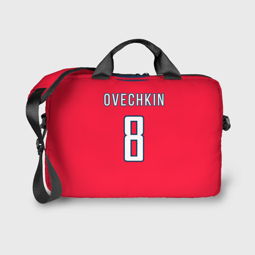 Сумка для ноутбука 3D Ovechkin Washington Capitals Red, цвет 3D печать - фото 2