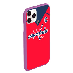 Чехол для iPhone 11 Pro Max матовый Ovechkin Washington Capitals Red - фото 2