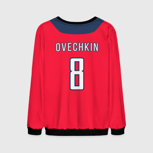 Мужской свитшот 3D Ovechkin Washington Capitals Red, цвет черный - фото 2