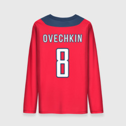 Мужской лонгслив 3D Ovechkin Washington Capitals Red