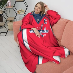 Плед с рукавами Ovechkin Washington Capitals Red - фото 2