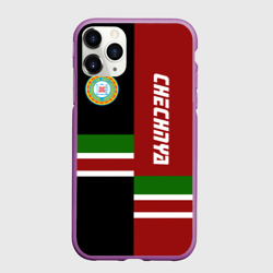 Чехол для iPhone 11 Pro матовый Чечня