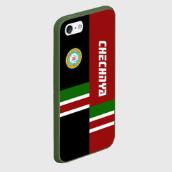 Чехол для iPhone 5/5S матовый Чечня - фото 2