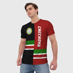 Мужская футболка 3D Чечня - фото 2