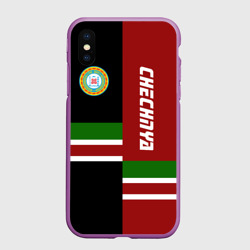 Чехол для iPhone XS Max матовый Чечня