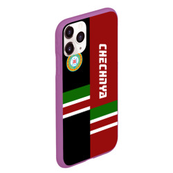 Чехол для iPhone 11 Pro Max матовый Чечня - фото 2