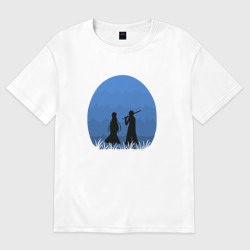 Женская футболка хлопок Oversize Мастера Меча