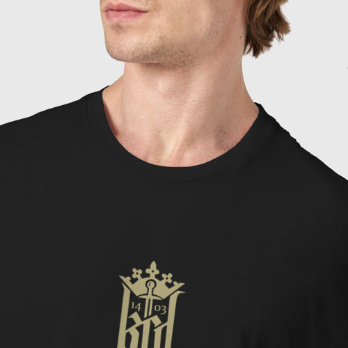 Мужская футболка хлопок Kingdom Come, цвет черный - фото 6