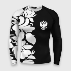 Мужской рашгард 3D Russia Black&White Style