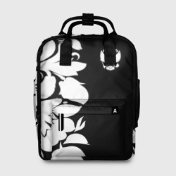 Сумка-рюкзак 3D Russia Black&White Style