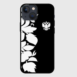 Чехол для iPhone 13 mini Russia Black&White Style