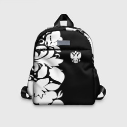Детский рюкзак 3D Russia Black&White Style