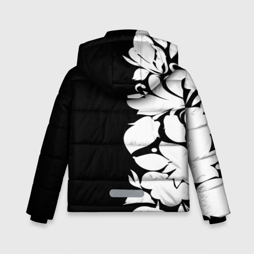 Зимняя куртка для мальчиков 3D Russia Black&White Style, цвет светло-серый - фото 2