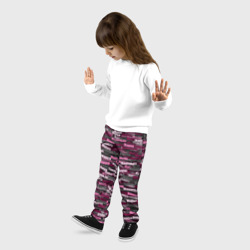 Детские брюки 3D Именной камуфляж. Мария - фото 2