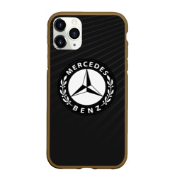 Чехол для iPhone 11 Pro матовый Mercedes sport