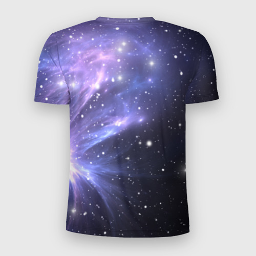 Мужская футболка 3D Slim Сияние звёзд, цвет 3D печать - фото 2