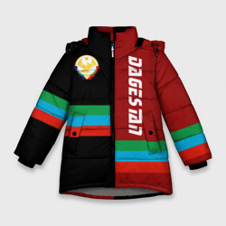 Зимняя куртка для девочек 3D Dagestan