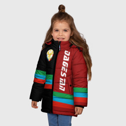 Зимняя куртка для девочек 3D Dagestan - фото 2