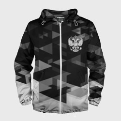 Мужская ветровка 3D Герб РФ