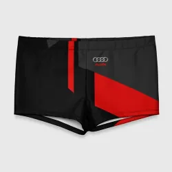 Мужские купальные плавки 3D Audi Ауди