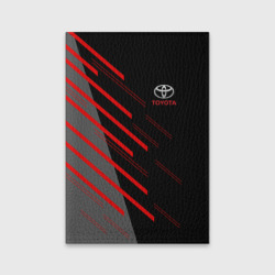 Обложка для паспорта матовая кожа Toyota Тойота