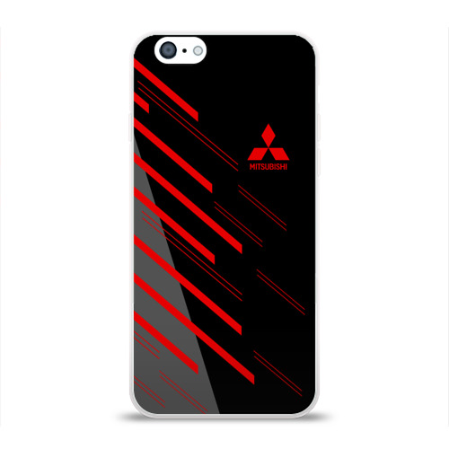 Чехол для Apple iPhone 6 силиконовый глянцевый MITSUBISHI SPORT Фото 01 Чехол для Apple iPhone 6 силиконовый глянцевый MITSUBISHI SPORT Фото 01