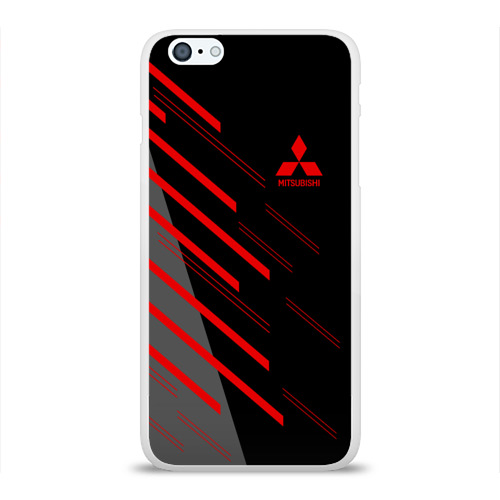 Чехол для Apple iPhone 6Plus/6SPlus силиконовый глянцевый MITSUBISHI SPORT Фото 01 Чехол для Apple iPhone 6Plus/6SPlus силиконовый глянцевый MITSUBISHI SPORT Фото 01