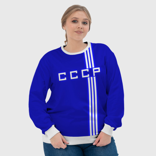 Женский свитшот 3D Форма сборной СССР-1 - фото 6