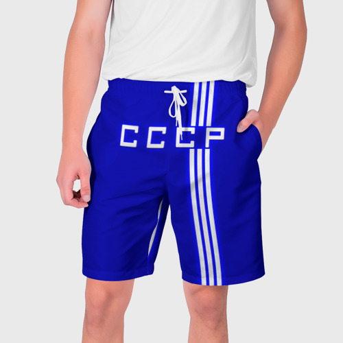 Мужские шорты 3D Форма сборной СССР-1, цвет 3D печать