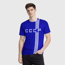 Мужская футболка 3D Форма сборной СССР-1 - фото 2