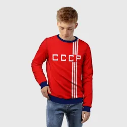 Детский свитшот 3D Форма сборной СССР-2 - фото 3